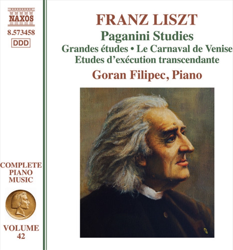 Liszt: Paganini Studies/Product Detail/Classical
