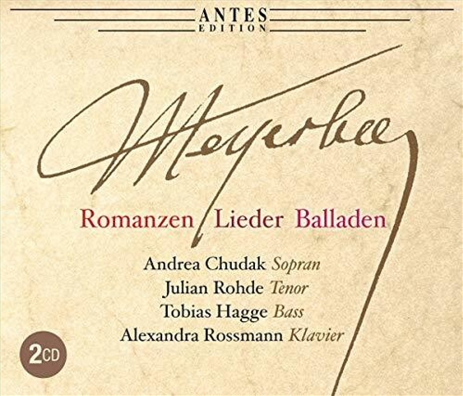 Romanzen & Lieder & Balladen/Product Detail/Classical