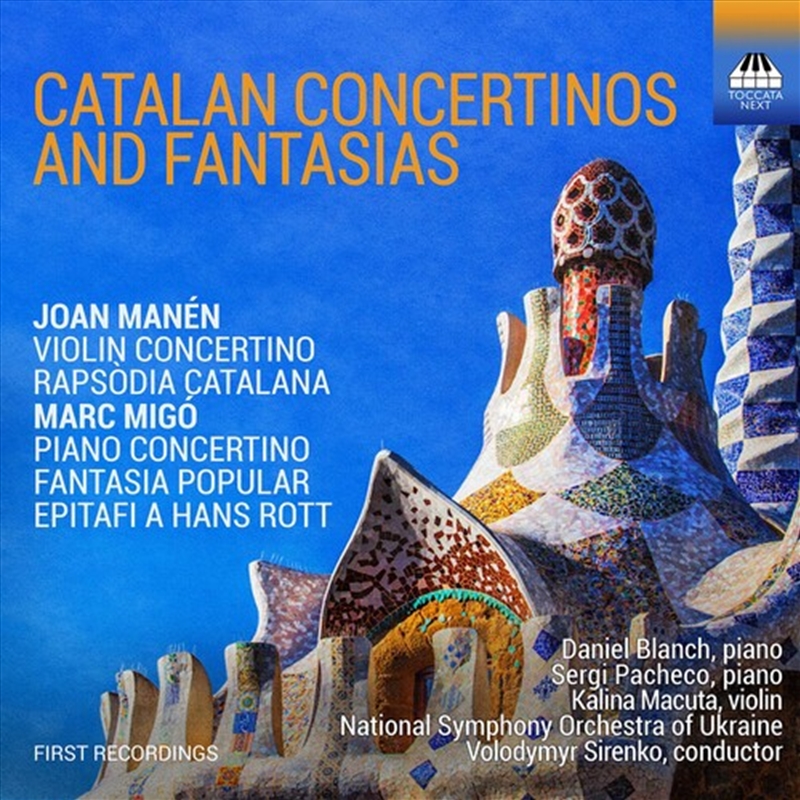 Catalan Concertinos And Fantas/Product Detail/Classical