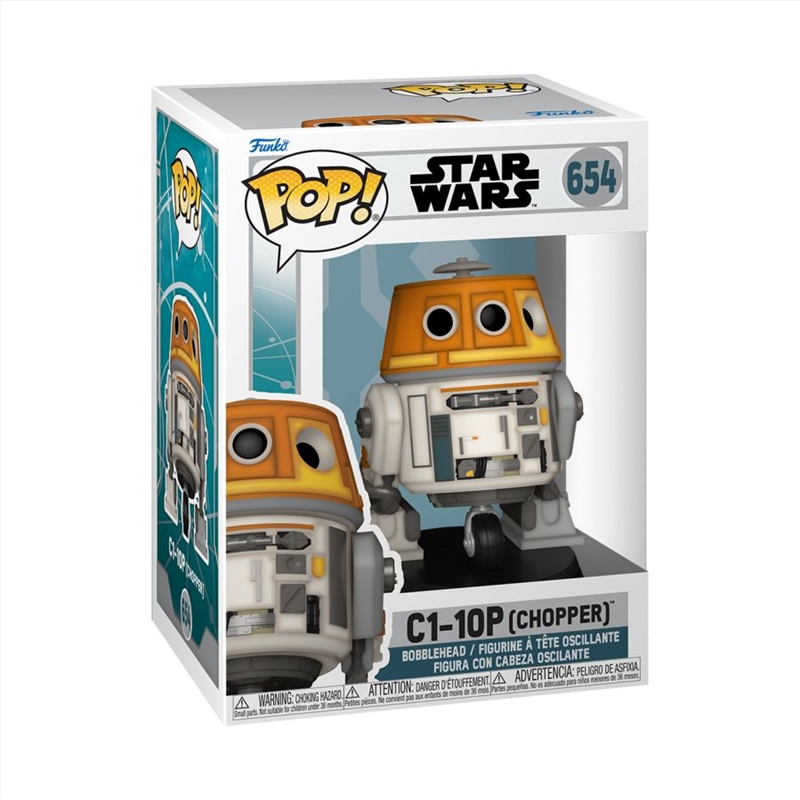 Star Wars: Ahsoka (TV) - C1-10P (Chopper) Pop! Vinyl/Product Detail/TV