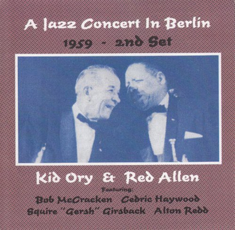 Jazz Concert In Berlin 1959-2Nd Set/Product Detail/Jazz