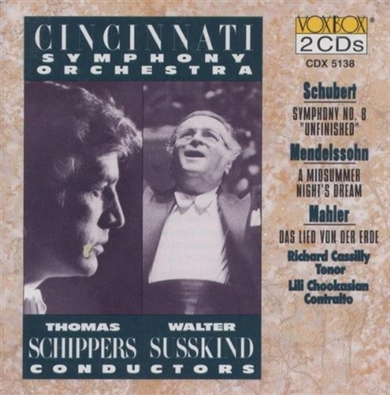 Schubert Mendelssohn Mahler/Product Detail/Classical
