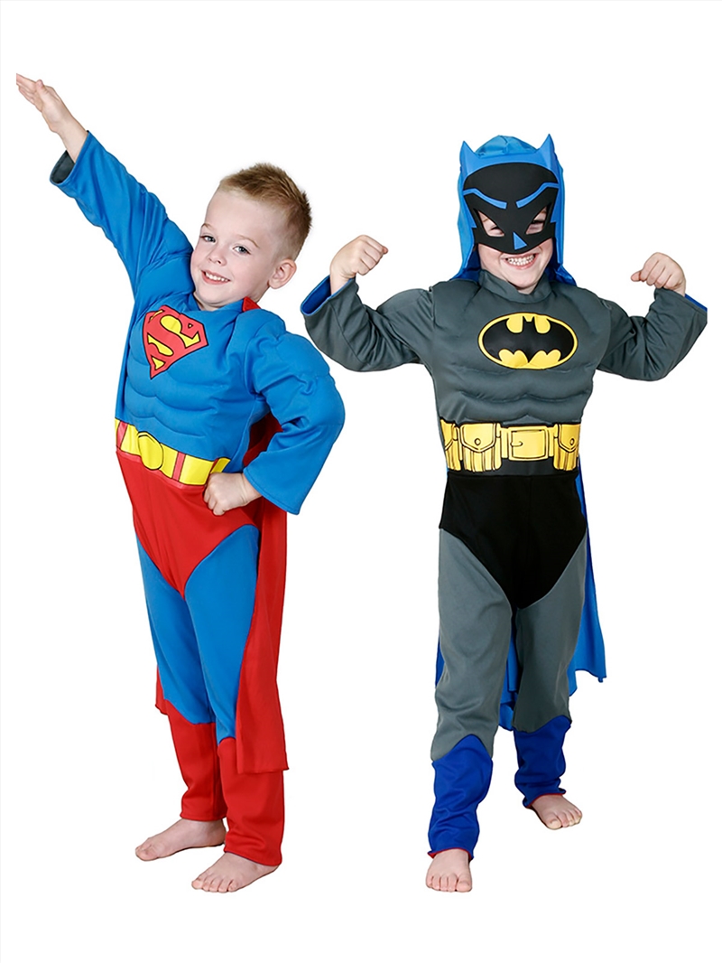 Batman To Superman Reversible Child Costume - Size 4-6 Years/Product Detail/Costumes