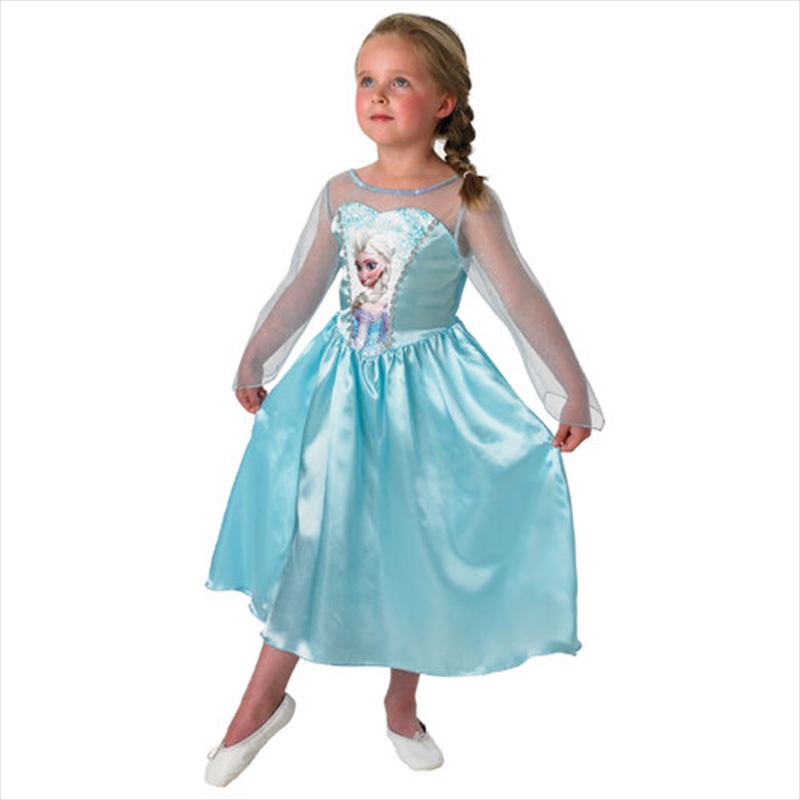 Elsa Frozen Dress Up Costume - Size 5-7 Yrs/Product Detail/Costumes