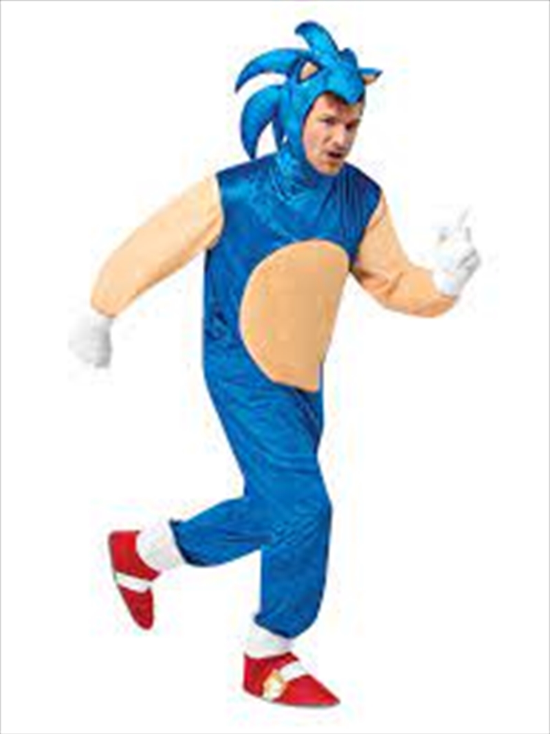 Sonic The Hedgehog Adult Costume - Large/Product Detail/Costumes