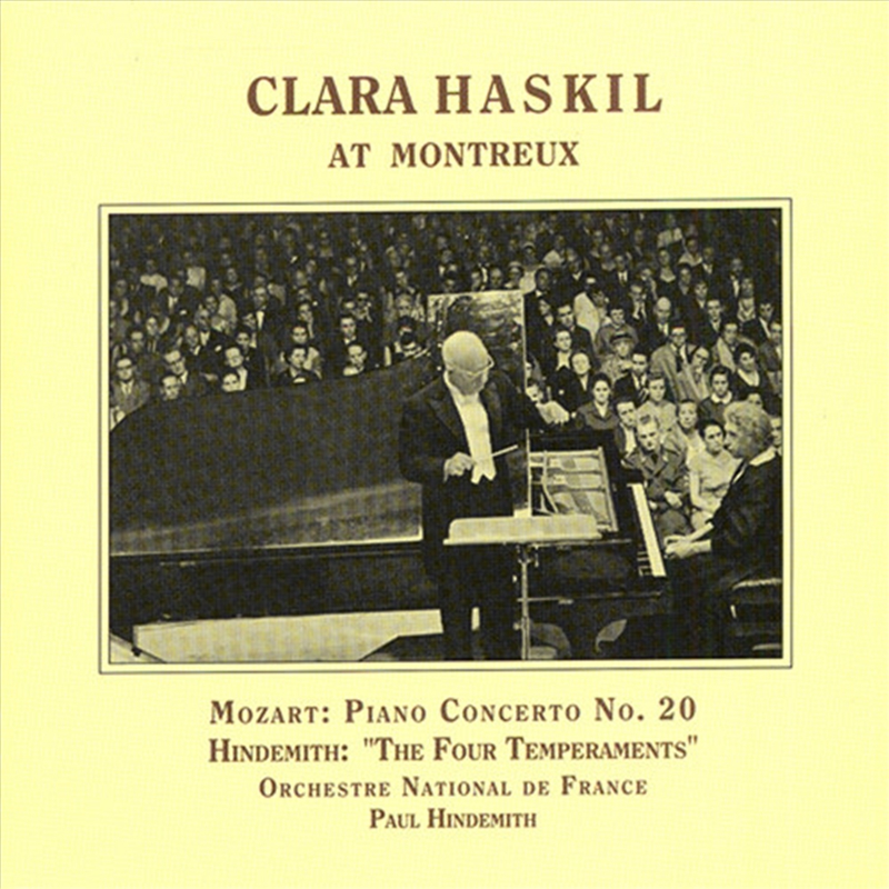 Clara Haskil At Montreux/Product Detail/Classical