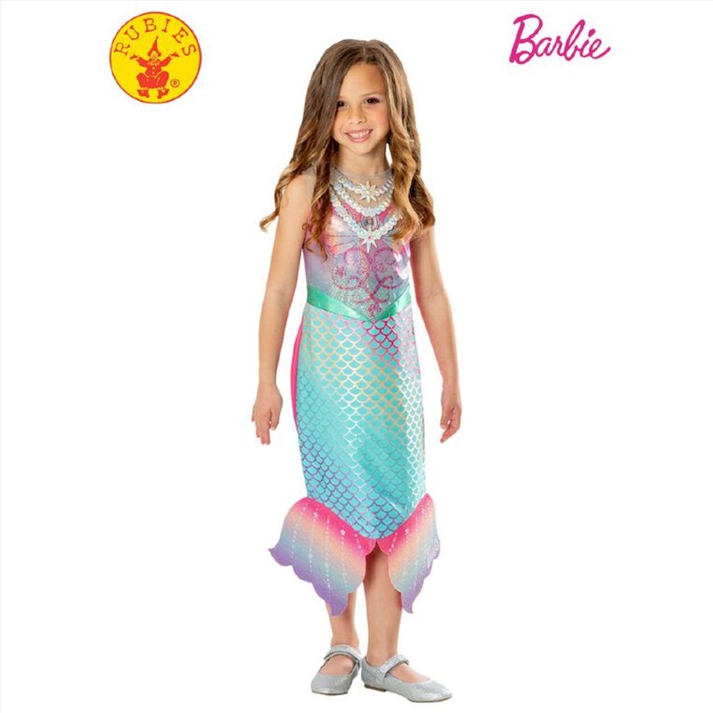 Barbie Colour Change Mermaid Costume - Size 6-8/Product Detail/Costumes