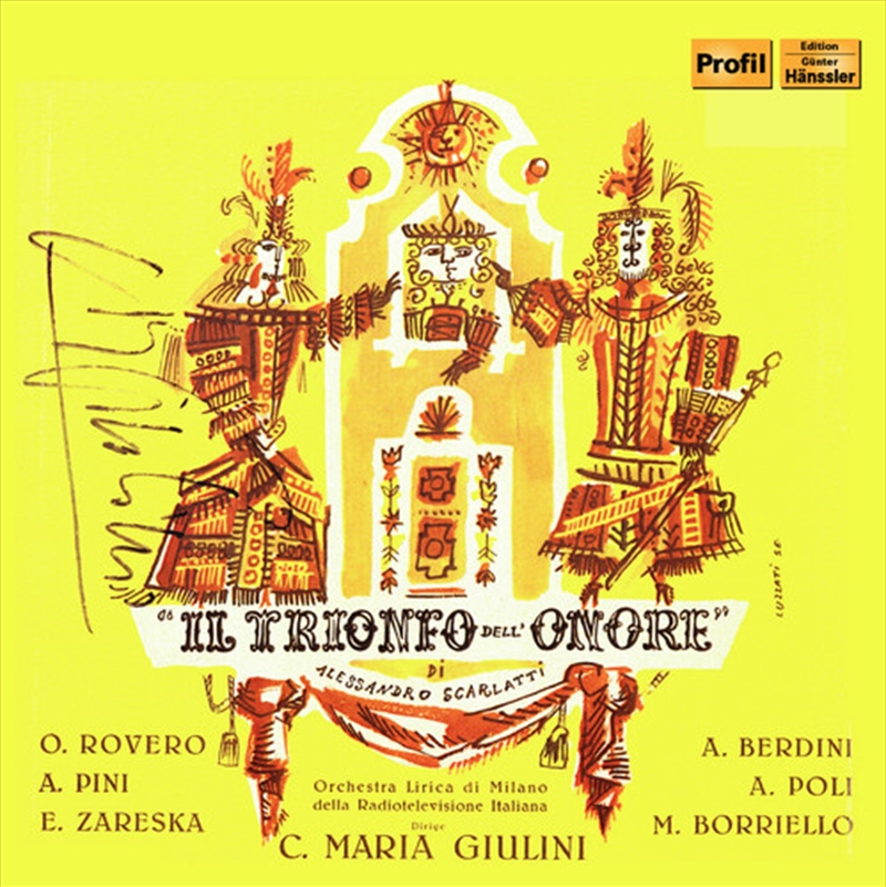 Scarlatti: Il Trionfo Dell'Onore/Product Detail/Classical