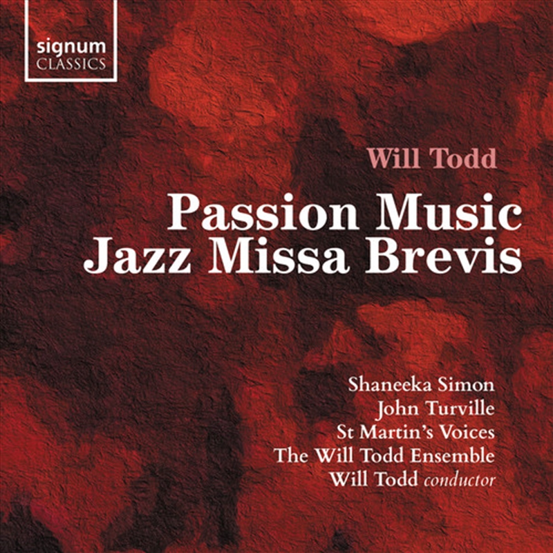 Passion Music: Jazz Missa Brev/Product Detail/Jazz
