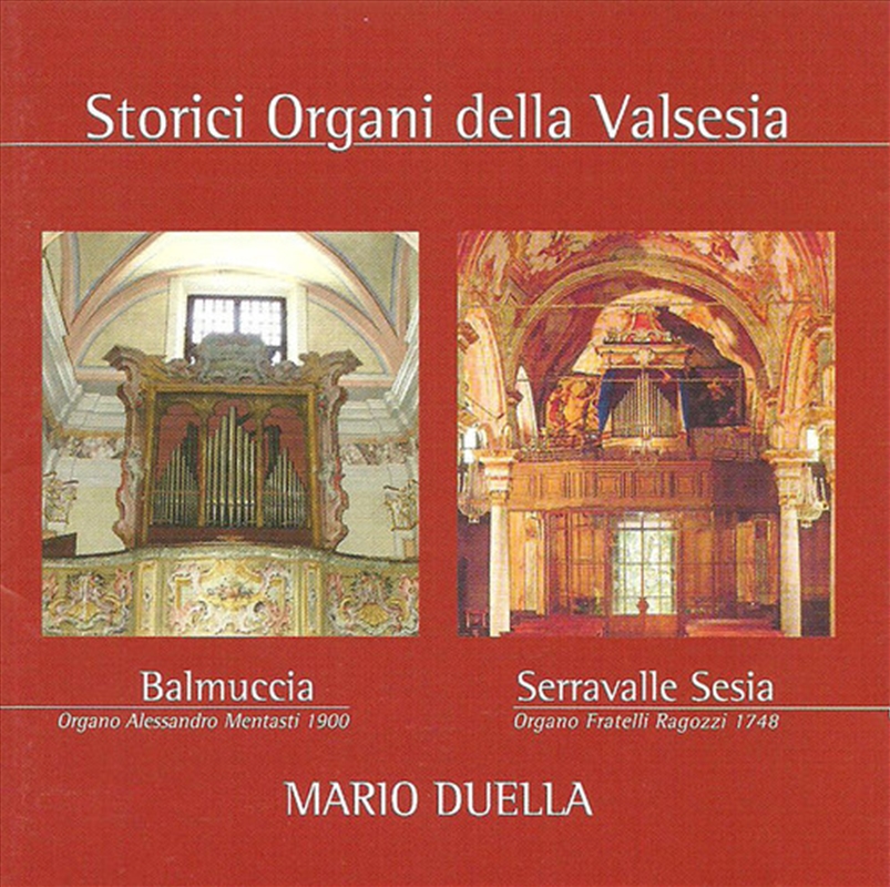 Storici Organi Della Valsesia/Product Detail/Classical