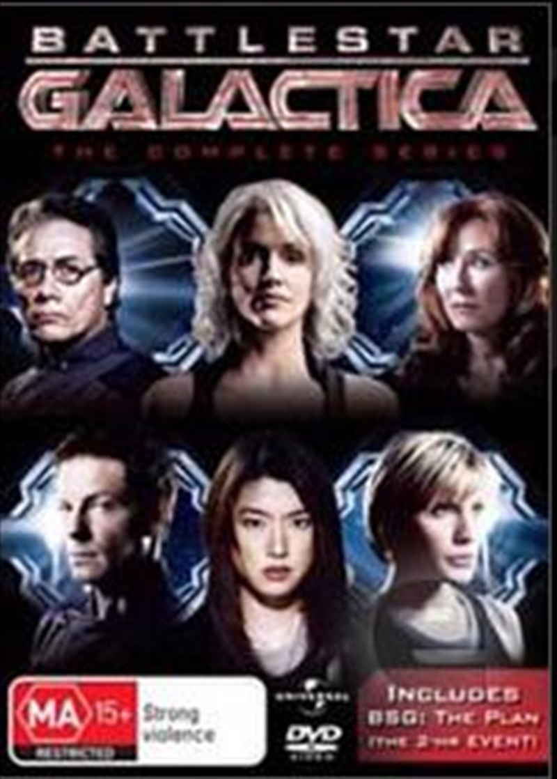 Battlestar Galactica: Season 1 - 4 Boxset + The Plan DVD/Product Detail/Sci-Fi