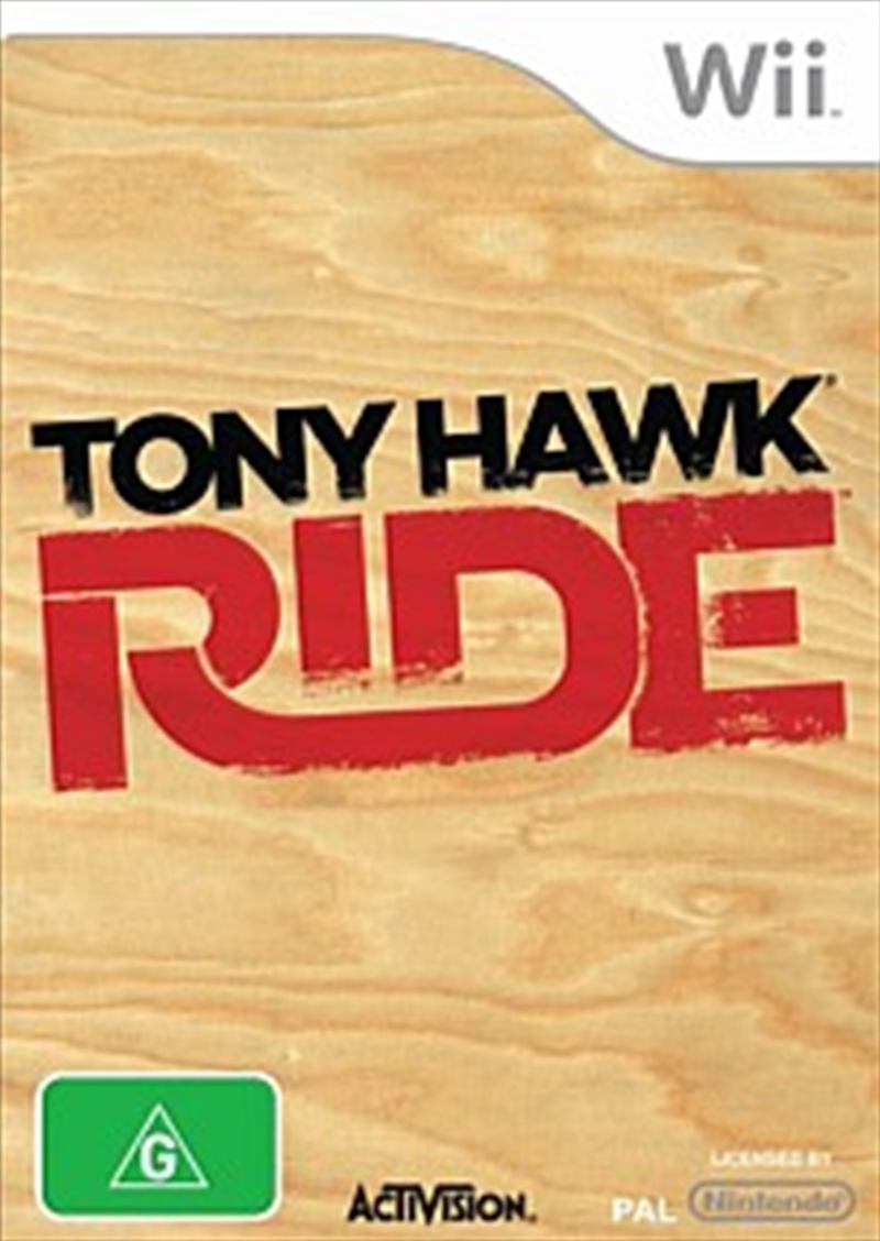 Tony Hawk: RIDE/Product Detail/Gaming