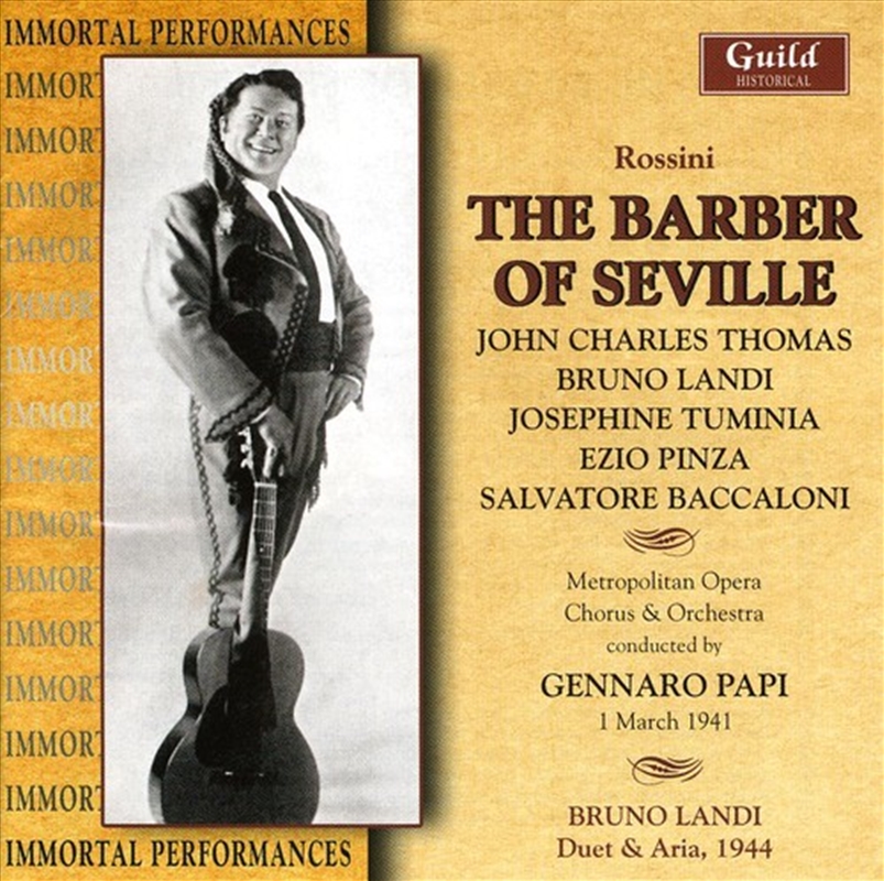 Rossini: Barber Of Seville/Product Detail/Specialist