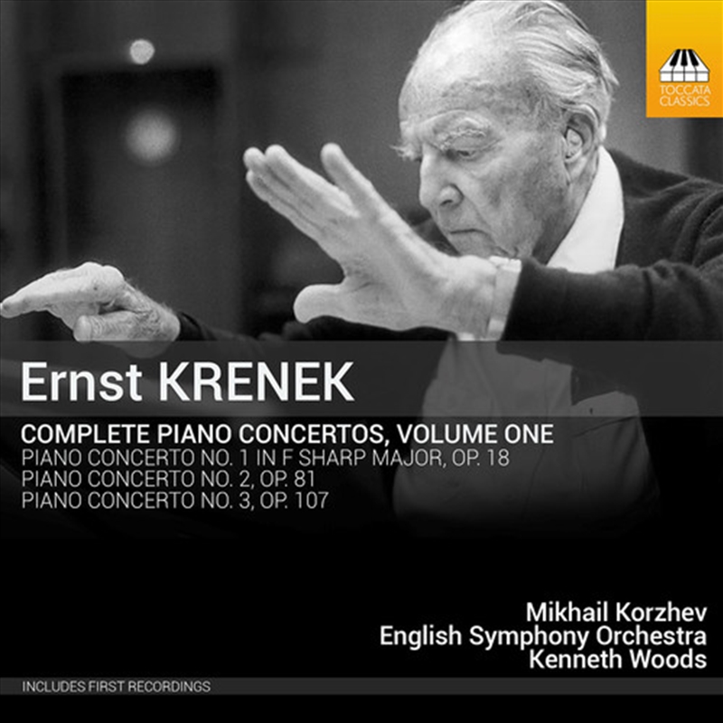 Krenek: Complete Piano Concertos 1/Product Detail/Classical