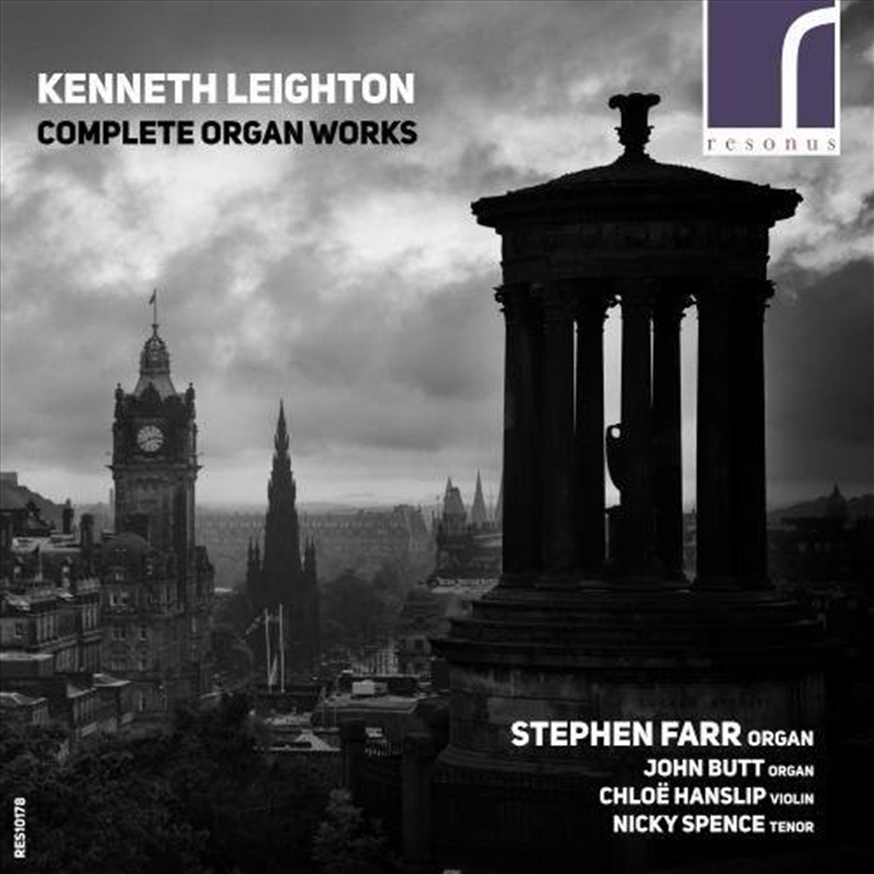 Kenneth Leighton: Complete Organ Works/Product Detail/Classical