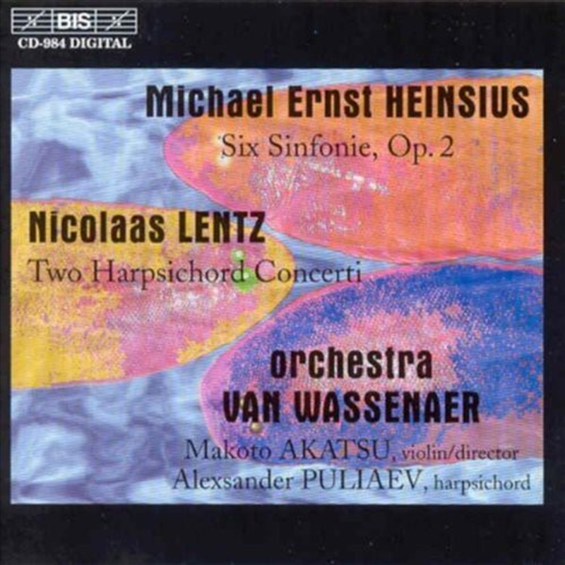 6 Sinfonie / 2 Hpschd Cti/Product Detail/Classical
