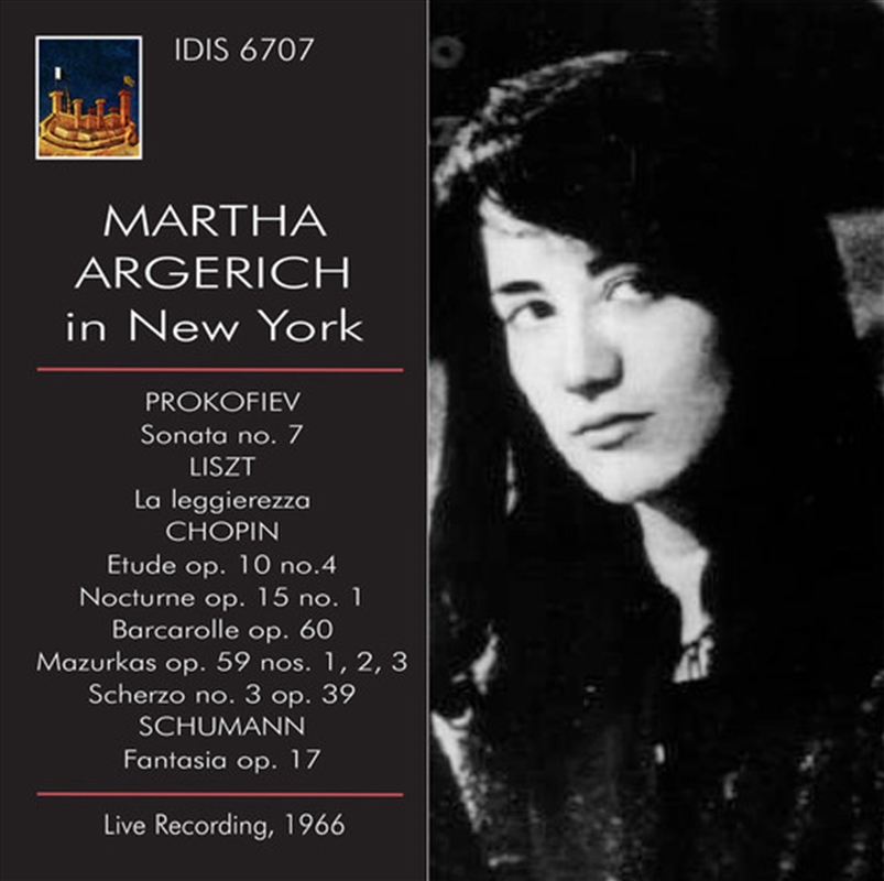 Martha Argerich In New York/Product Detail/Classical