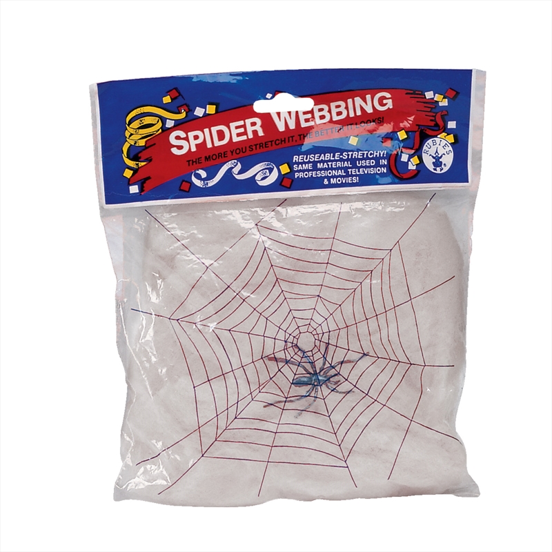 White Spider Webbing With Spiders/Product Detail/Costumes