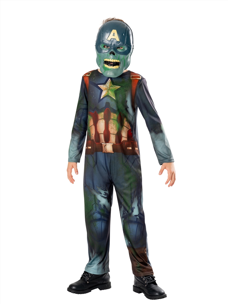 Captain America What If? Zombie Costume- Size 5-6/Product Detail/Costumes
