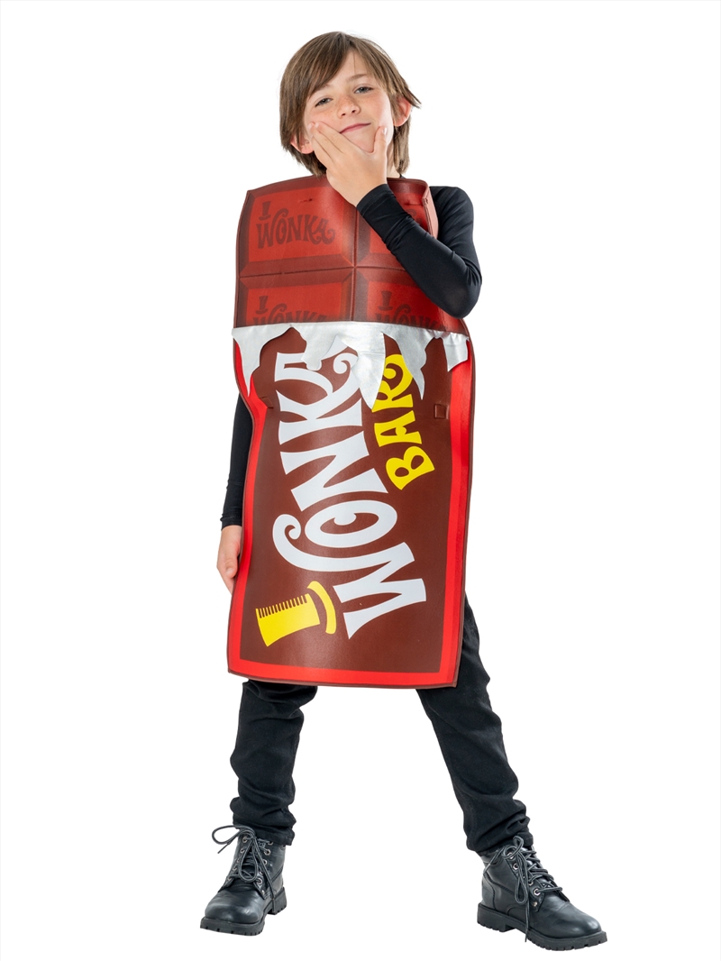 Willy Wonka Chocolate Bar Tabard - 5-8 Yrs/Product Detail/Costumes