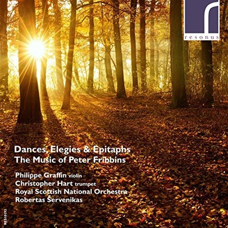 Music Of Peter Fribbins/Product Detail/Classical