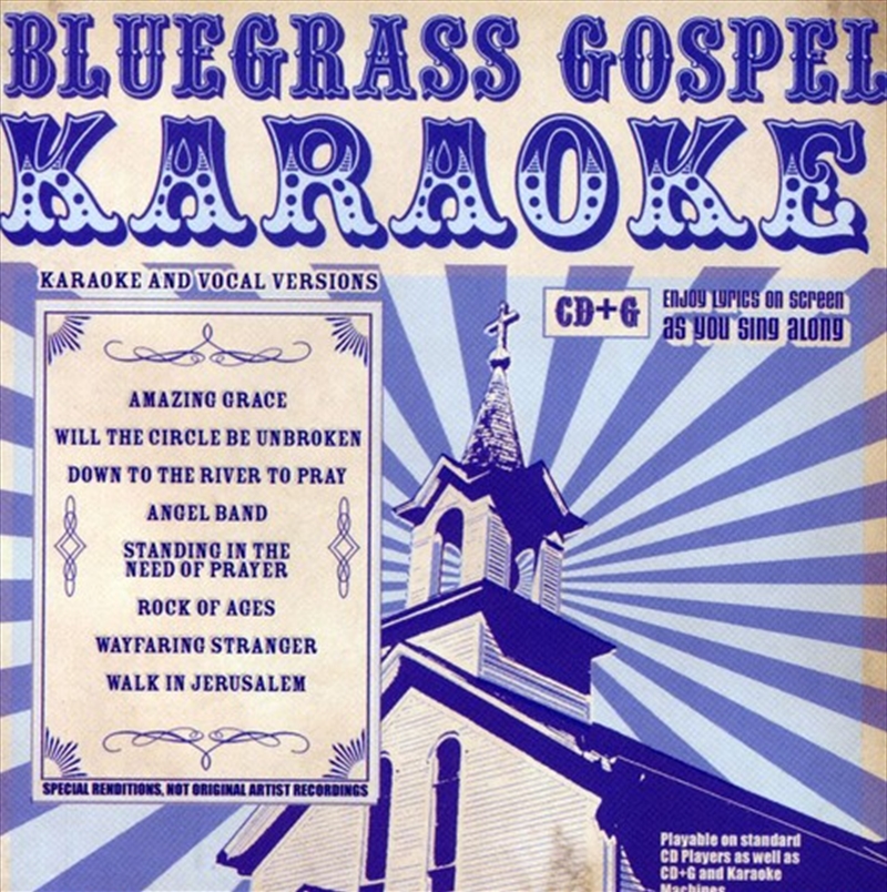 Bluegrass Gospel Karaoke/Product Detail/Karaoke