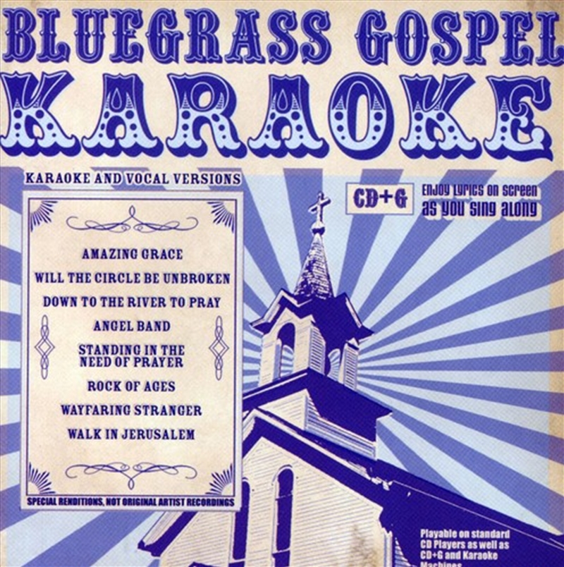 Bluegrass Gospel Karaoke/Product Detail/Karaoke