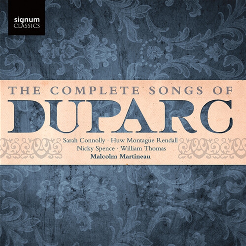 Complete Song Of Duparc/Product Detail/Classical