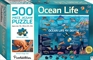 Ocean Life by Depth 500 Piece Jigsaw Puzzle