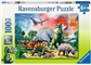 Among The Dinosaurs - Ravensburger 100 Piece Puzzle