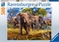 Elephant Family 500 Piece Puzzle