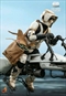 Star Wars: The Mandalorian - Scout Trooper & Speeder Bike 1:6 Scale Action Figure Set