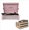 Crosley Voyager Bluetooth Portable Turntable with Storage Crate - Amethyst