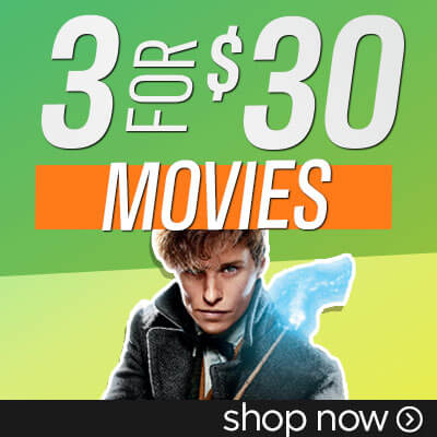 Shop 3 for $30 Movies