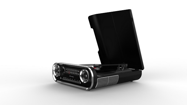 Buy Black Retro Turntable Vinyl Player now!