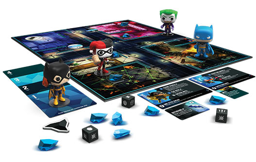 Funkoverse - Batman 4-pack Strategy Board Game