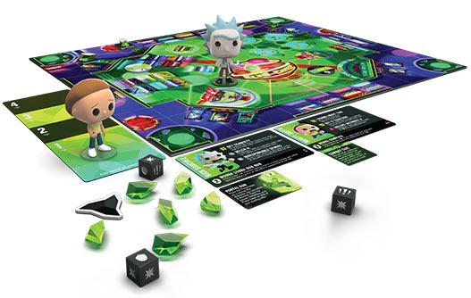Funkoverse - Rick & Morty 2-pack Expandalone Strategy Board Game
