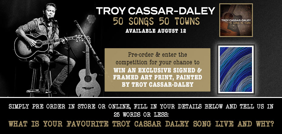 Win A Framed Art Print Signed By Troy Cassar-Daley