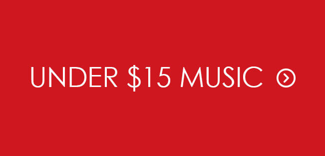 Shop Under $15 Music